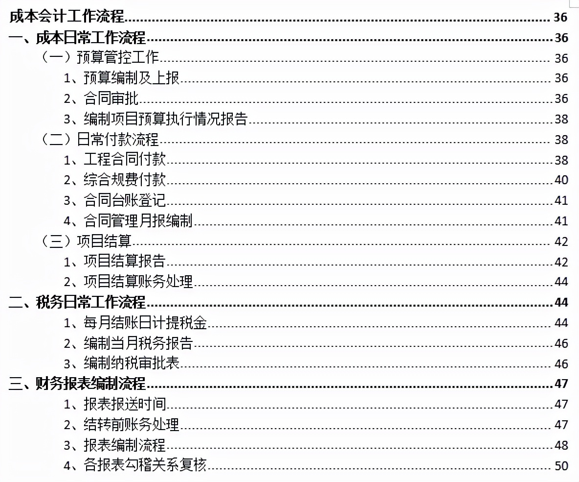 8年老會(huì)計(jì)耗時(shí)21天整理：57頁房地產(chǎn)財(cái)務(wù)各崗位工作流程，純干貨